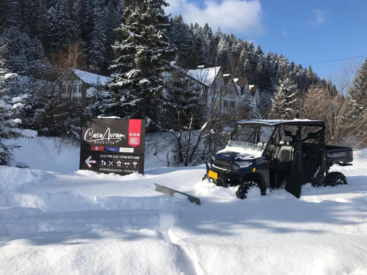 Casa Avram Hotel Сучевица Екстериор снимка
